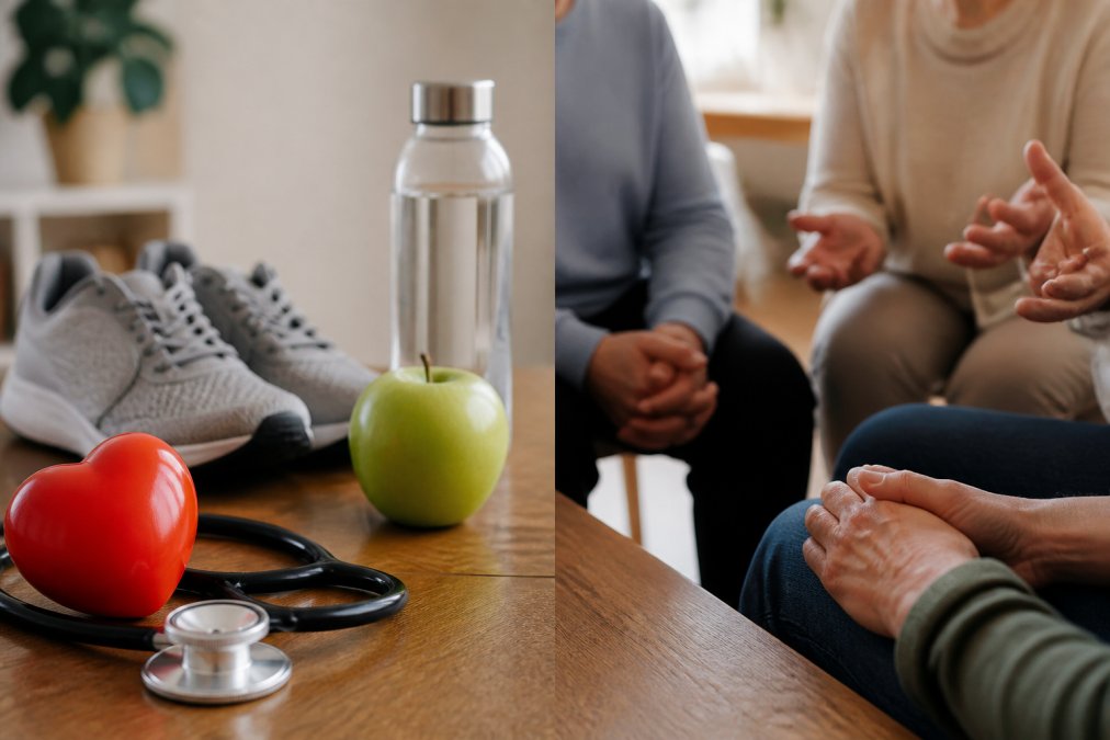 Heart Health vs Peer Support: Navigate Both