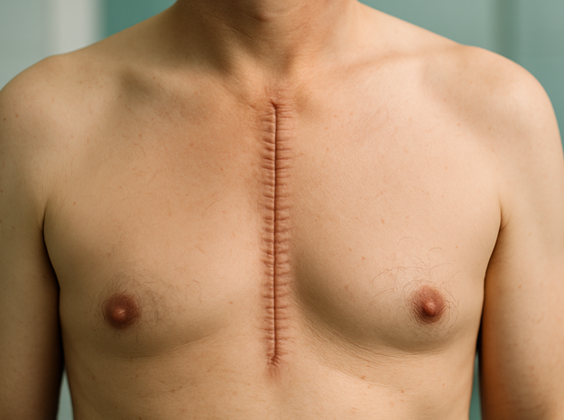Life With a Zipper: Learning to Accept the Scar